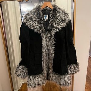 VINTAGE PENNY LANE LEATHER COAT